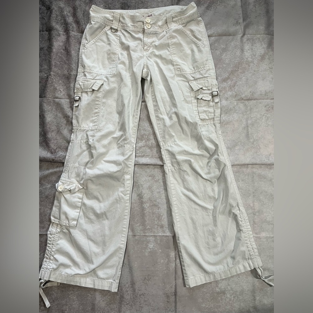 Vintage Aeropostale White Cotton cargo pants